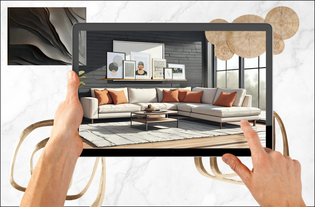 Procreate Interior Design, explore ideas with Procreate