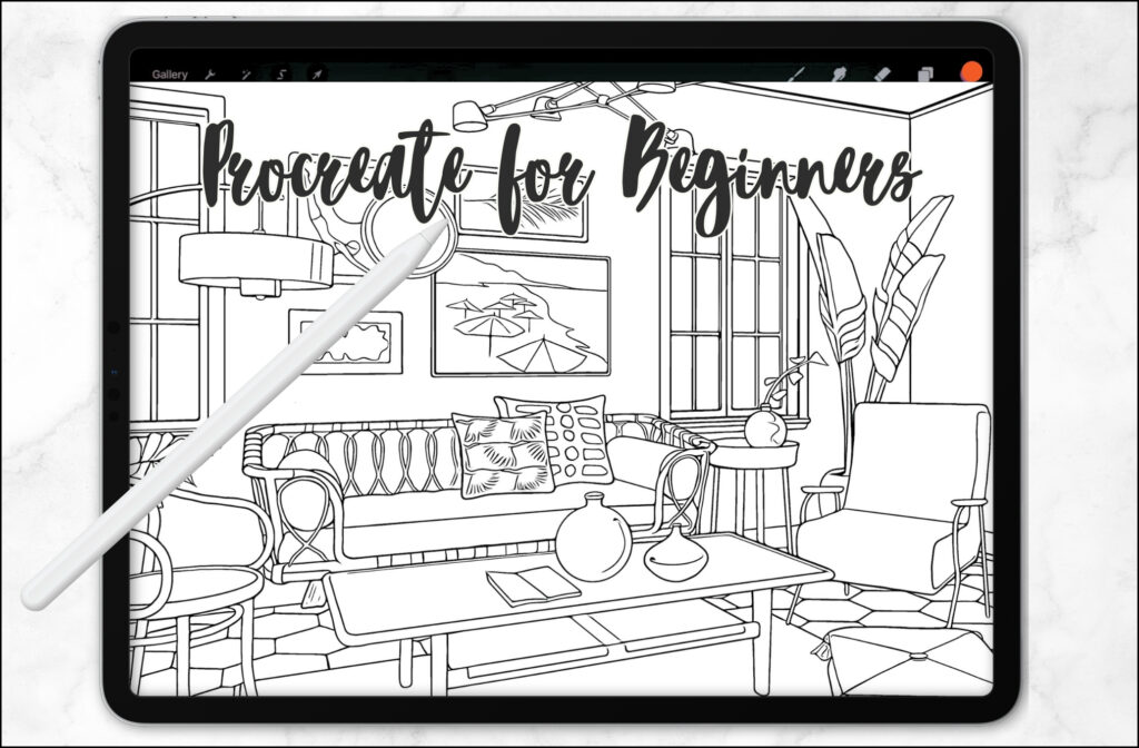 Procreate for beginners, iPad, great for new artists
